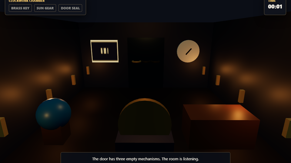 Gameplay from Clockwork Chamber