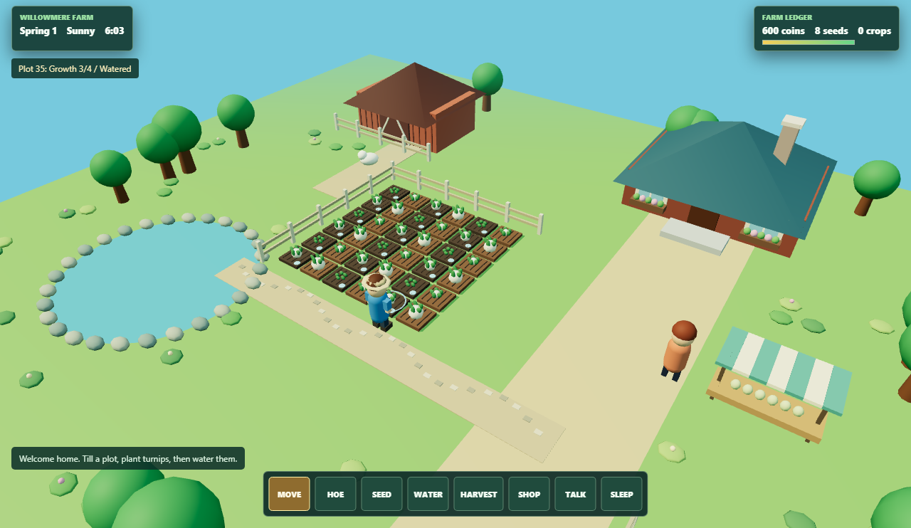 Gameplay from Willowmere Farm